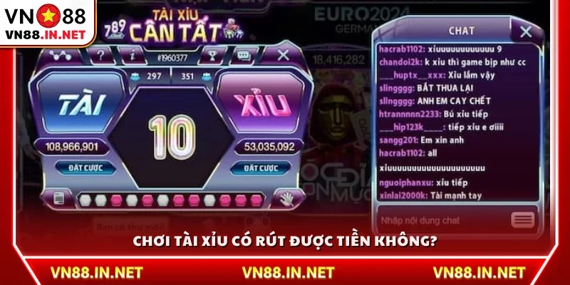 Chơi tài xỉu có thể mất tiền không?