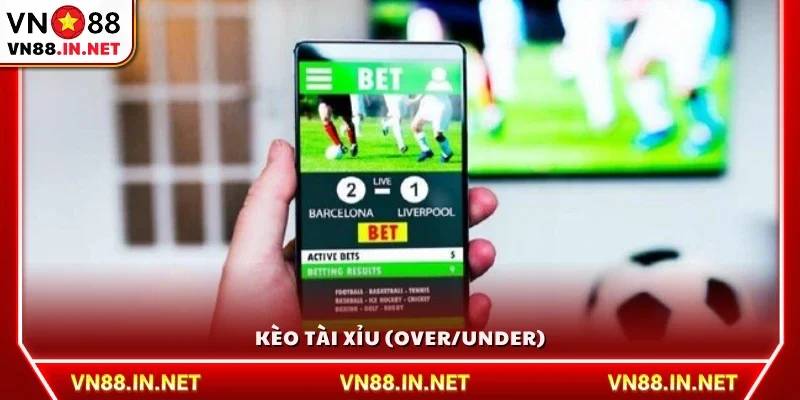 Giải thích tỉ lệ cược bóng đá của kèo Over/Under